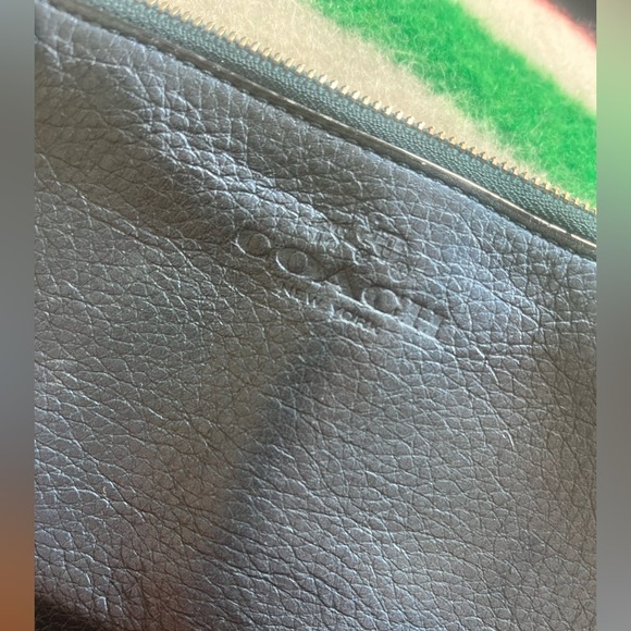 Coach Blue Leather Women's Wallet - Picture 3 of 8